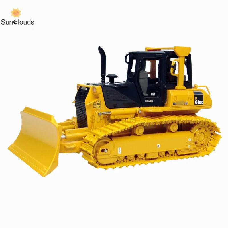 For Komatsu Alloy D61EX D61PXi-23 Crawler Track Dozer D65 UNIVERSAL HOBBIES UH8000 Model 1:50 1:87 Scale Die Cast Model Toy Car