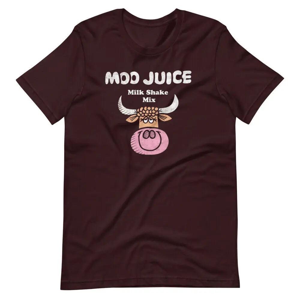 MOO JUICE Milk Shake Mix 60s Tee Shirt Short-Sleeve Unisex T-Shirt