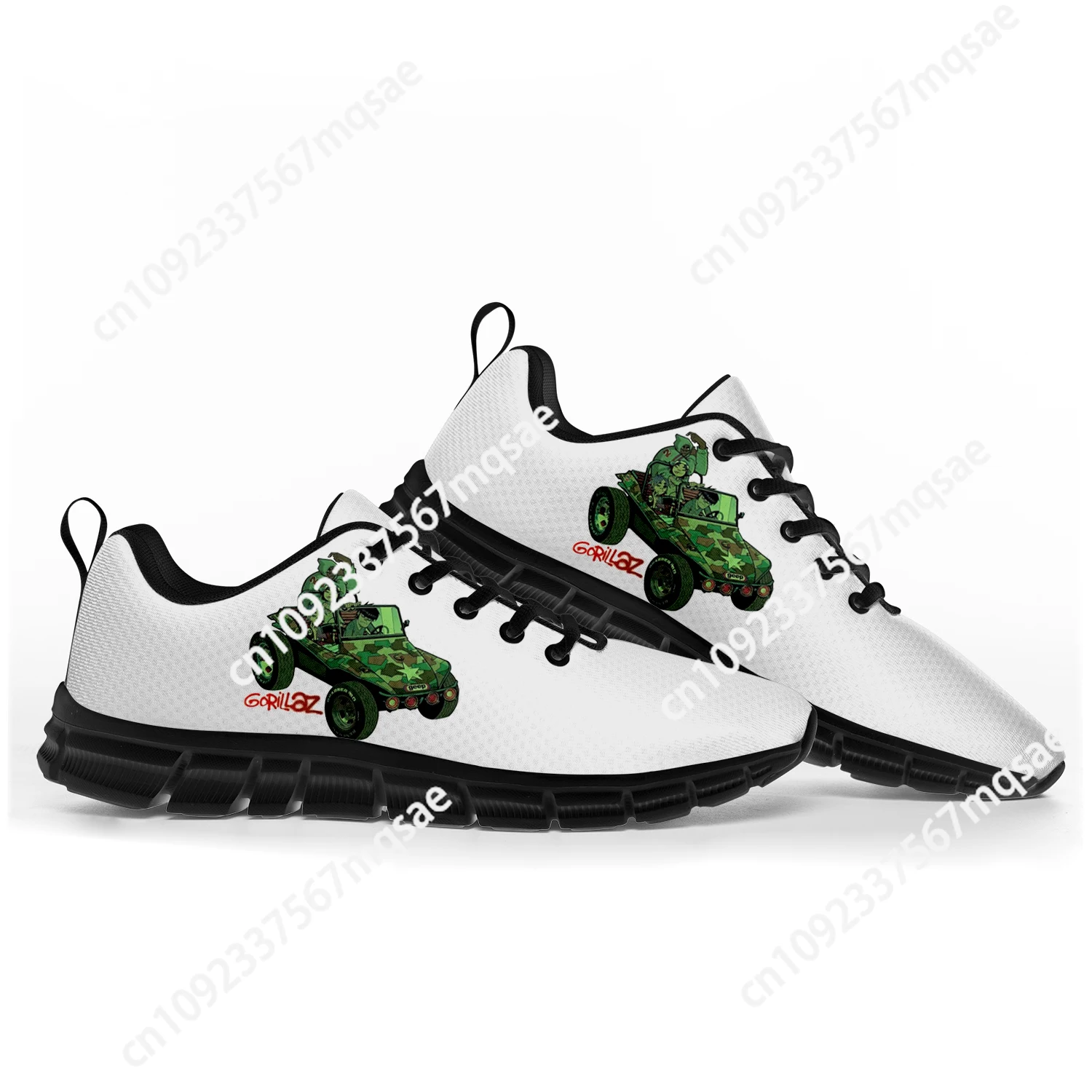 

Gorillaz Virtual Rock Band Fashion Sports Shoes Mens Womens Teenager Kids Children Sneakers Custom High Quality Couple Shoes