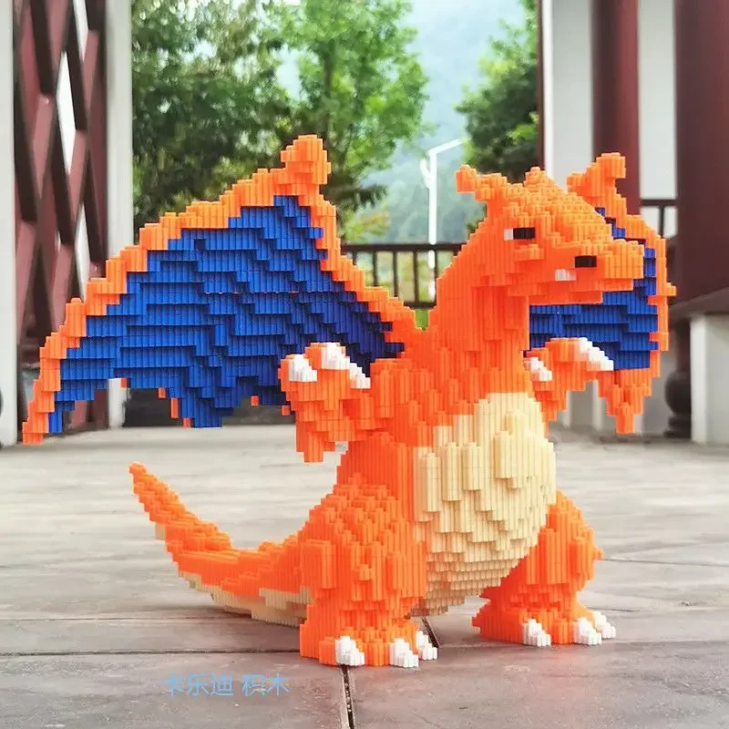 2000 Uds. Bloque de montaje de dinosaurio juguete modelo 3D ladrillos de partículas pequeñas niños y adultos DIY juguete de bloques regalo de Navidad