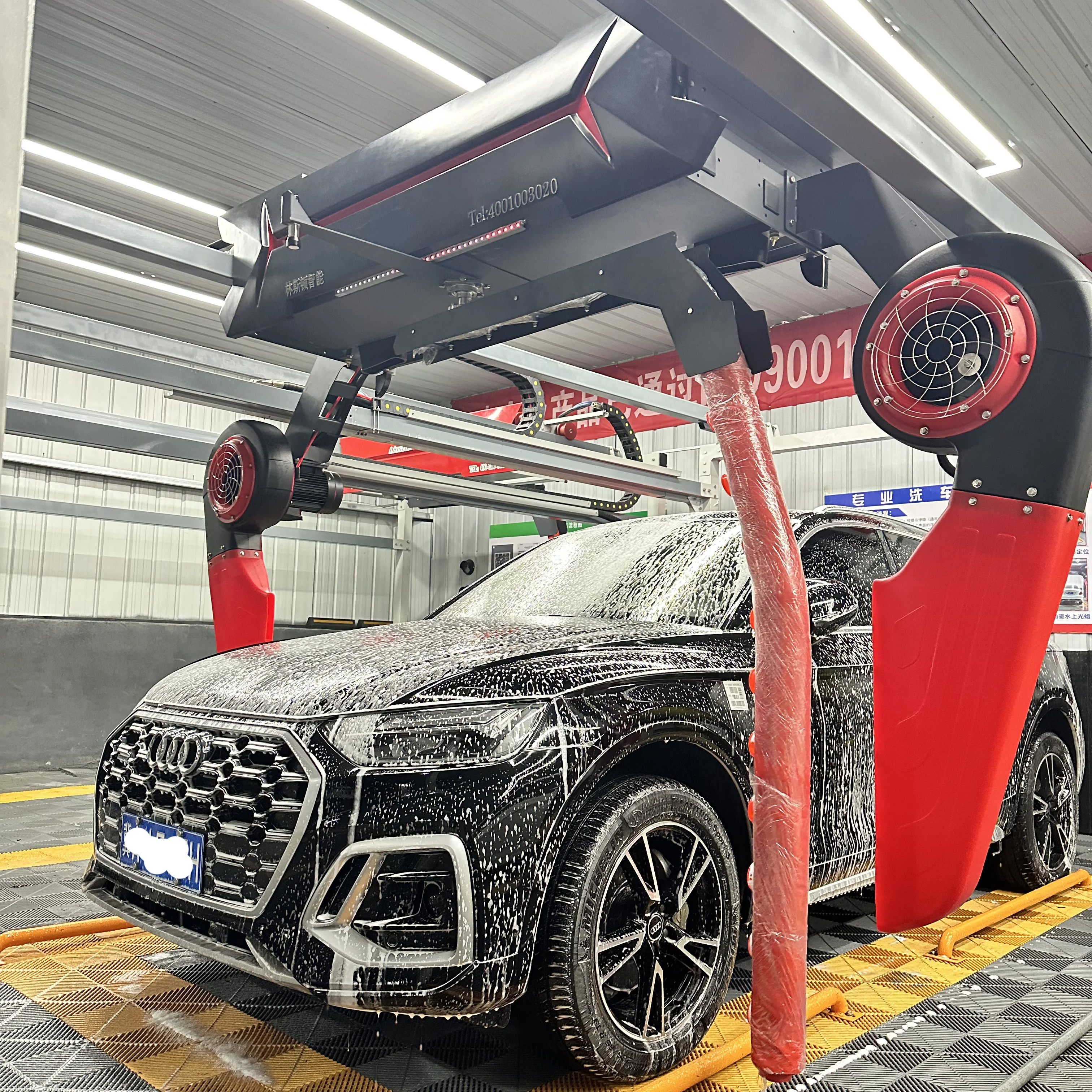 Touchless Electric Car Wash Machine 40KW Automatic Truck Washing System Cleaning Detailing Washer Station