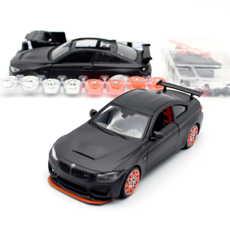 Maisto 1:24 BMW M4 GTS Assembly Version Alloy Car Model Diecast Metal Toy Car Model High Simulation Collection Children Toy Gift