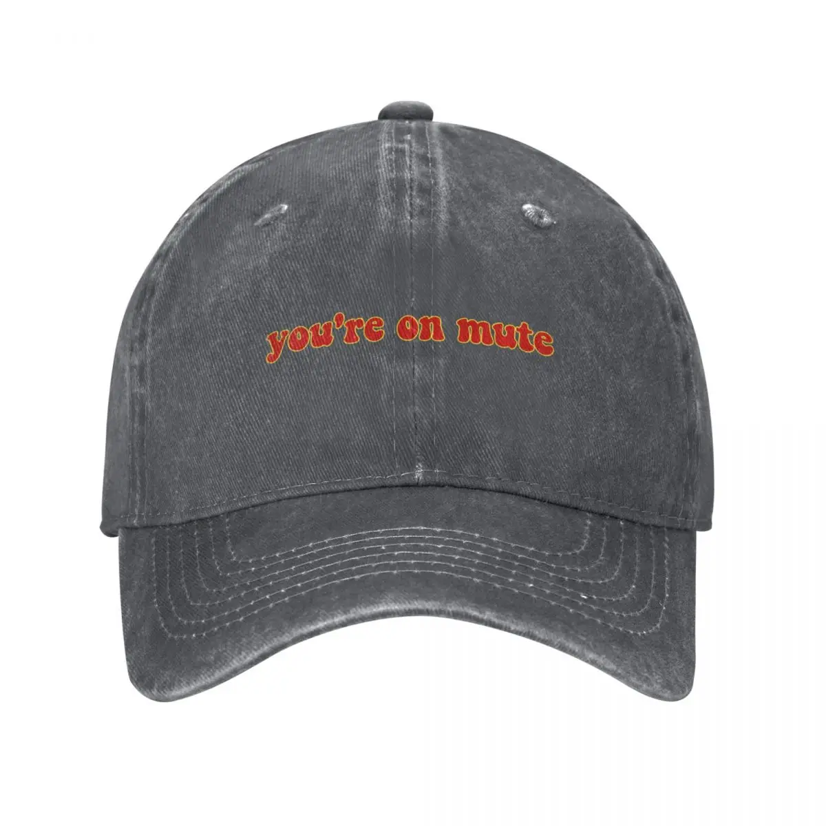 You're on mute Baseball Cap Visor Military Tactical Cap Anime Women's Beach Men's