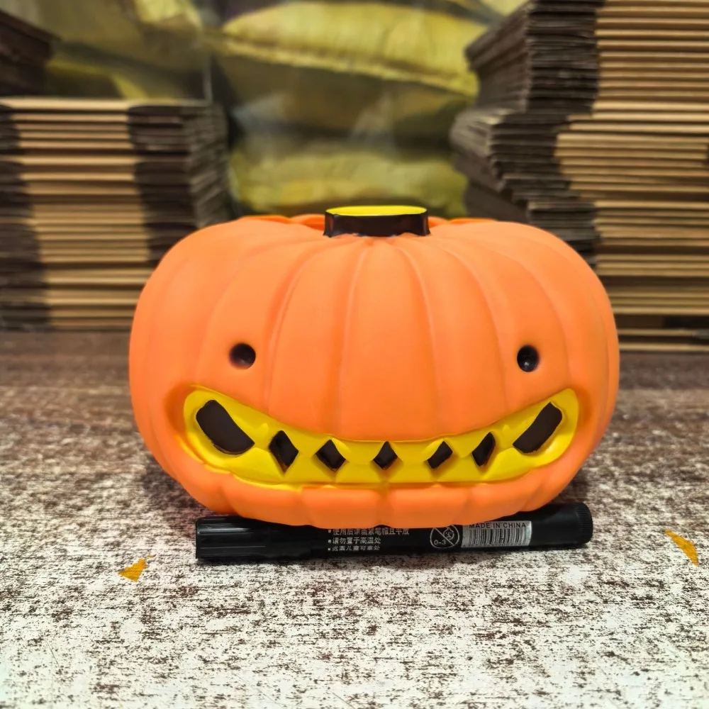 

Halloween Pumpkinn Tissue Box Gnash Decorative Pumpkin Paper Storage Box Collectible Cartoon Pumpkin Ornament Decoration