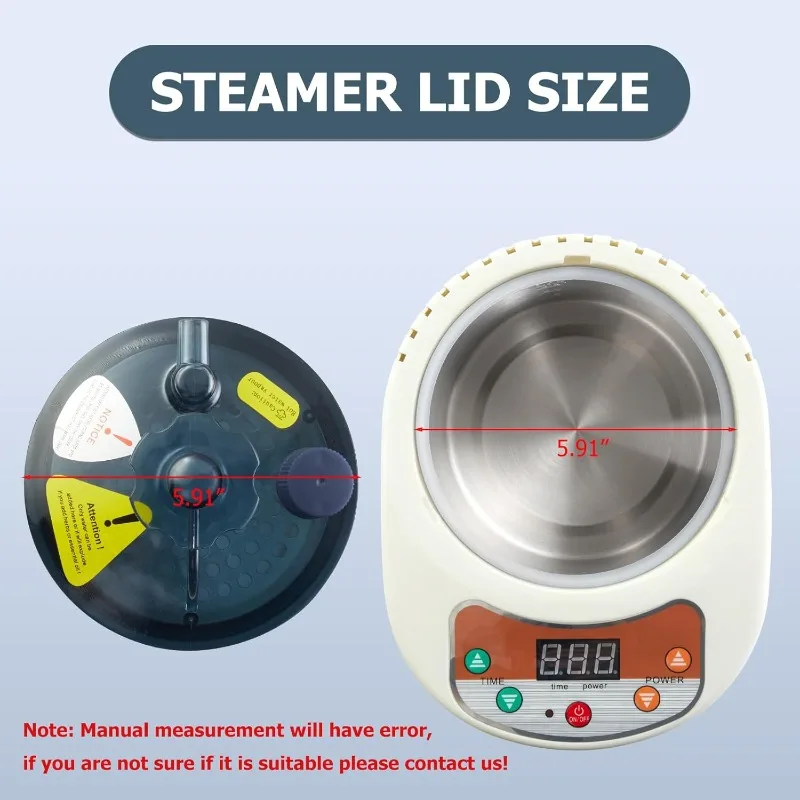 4L Sauna Steamer Pot Lid Sauna Steamer Replacement Lid Cap