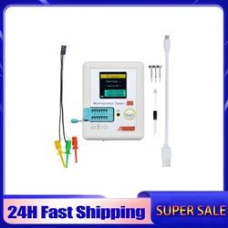 TC-T7-H Digital Transistor Tester Diode Triode Capacitance Meter LCR NPN PNP MOSFET IR Multifunction Tester Digital Multimeter