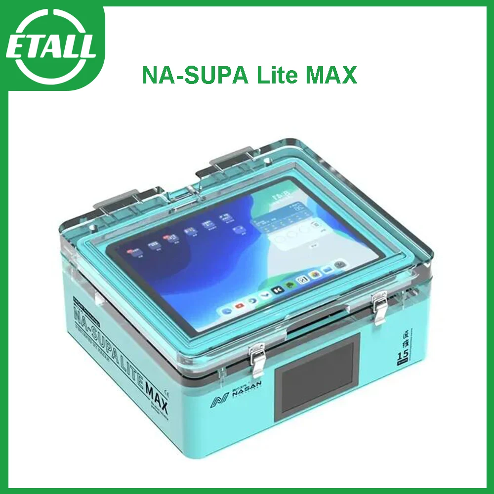 

NASAN NA-SUPA LITE MAX Vacuum Laminate Machine 15 inch for iPhone iPad Smart Watch Touch Screen Refurbish Air Bag Laminator