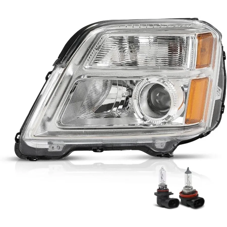 

Projector Headlight Compatible with GMC Terrain Submodel: SLE SLT 20102015 Fit Terrain SL 2015 Left Driver Side Clear Lens Chro