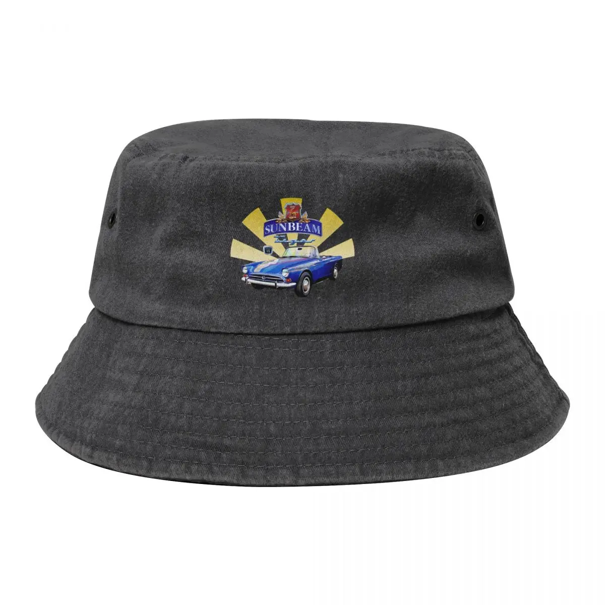 

Sunbeam Tiger - Rootes Group UK Bucket Hat New Hat Fashion Beach Rugby Luxury Cap Men Hats Women's