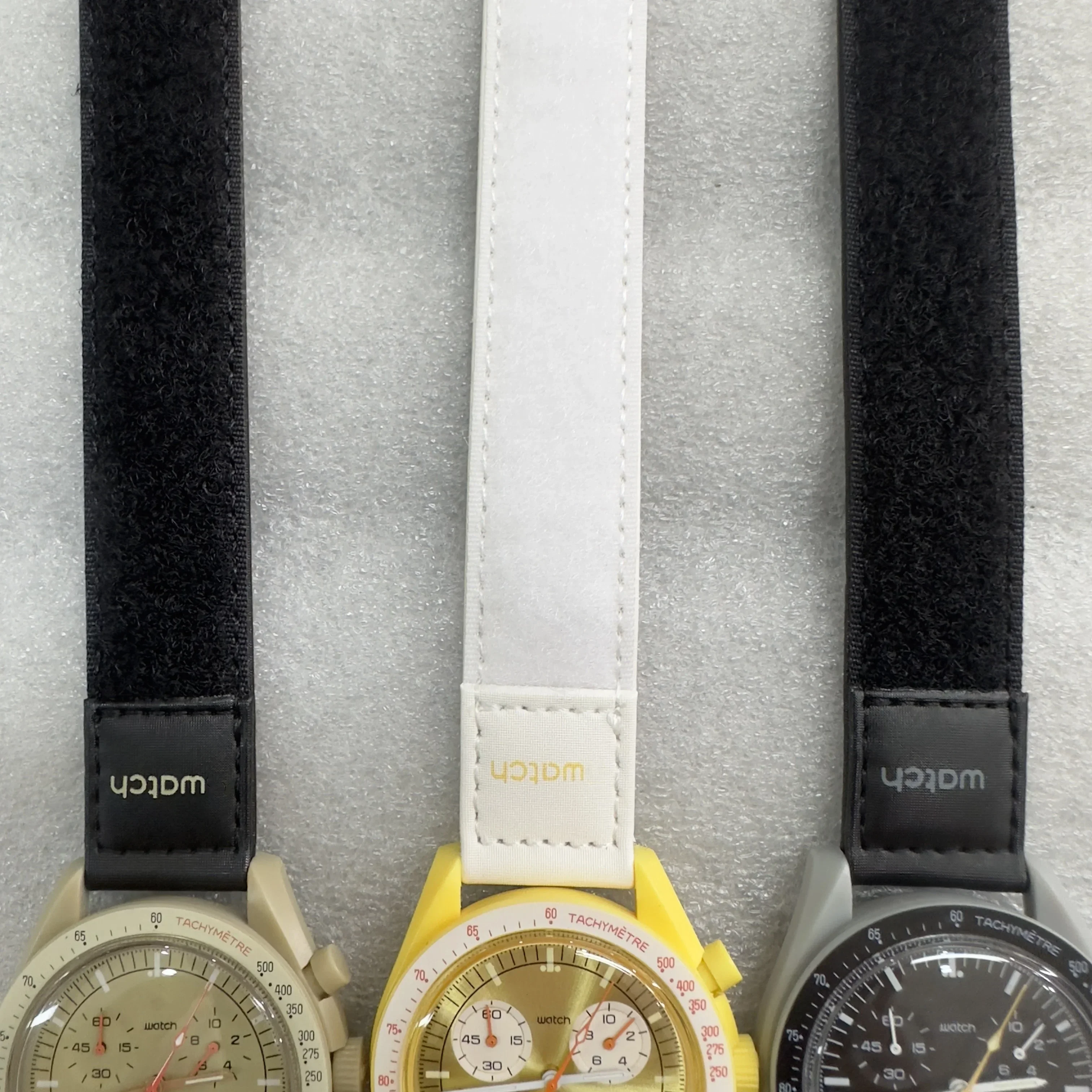 Orologio da coppia di lusso Moon Mission Cronografo a 6 lancette al quarzo - Confezione regalo con cinturino in acciaio inossidabile con quadrante luminoso impermeabile 50M