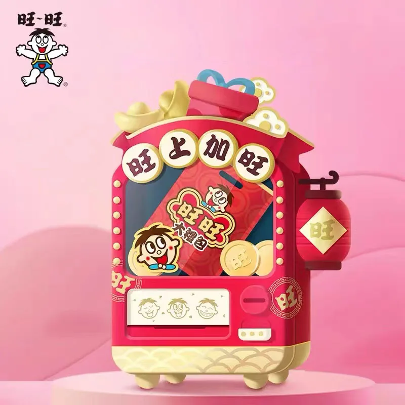 Kawaii Hot Wangzai Snack Club Machine Serie Actie Figuur Speelgoed Pop Wangwang Figuren Auto Decoratie Ornamenten Geschenken Voor Kinderen