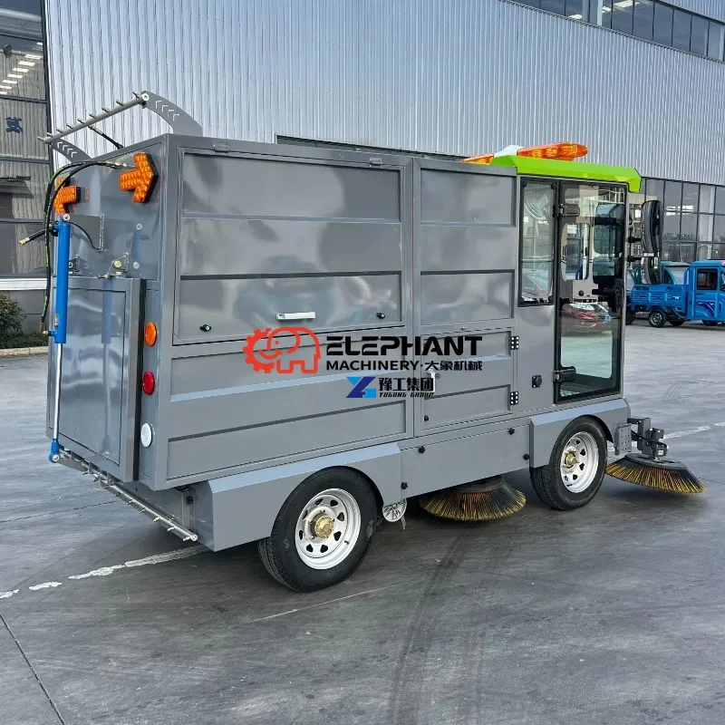 High Pressure Flushing Snow Removal Sanitation Floor Sweeper for Road Ground and Carpet Surface Cleaning