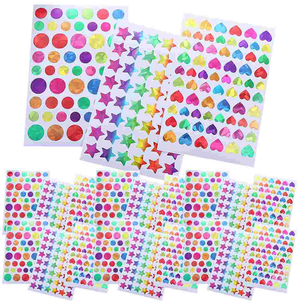 

30 Sheets DIY Decoration Stickers Cartoon Decorate Trustworthy Mini Lovely Pvc Reward Decals Practical