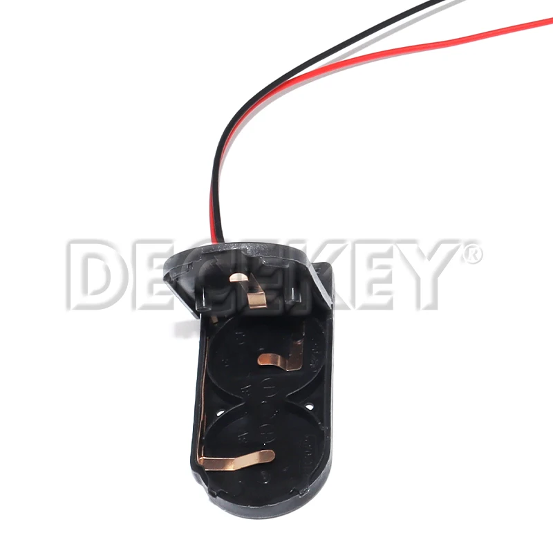 CR2032 Button Coin Cell Battery Socket Holder Case Cover With ON/OFF Switch 3V x2 6V Battery Storage Box