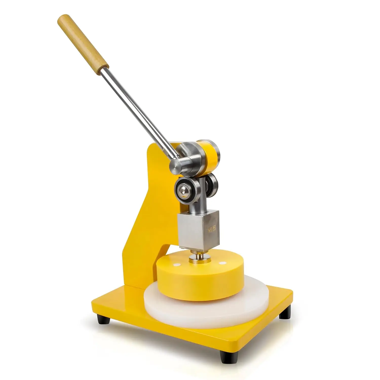 GSM Circle Sampler Cutter Round Sample Cut Machine for Paper,Fabric, Leather, ect,Hand Press Mold Cutter Leather Leathercraft Cutting Machine,100cm² Die