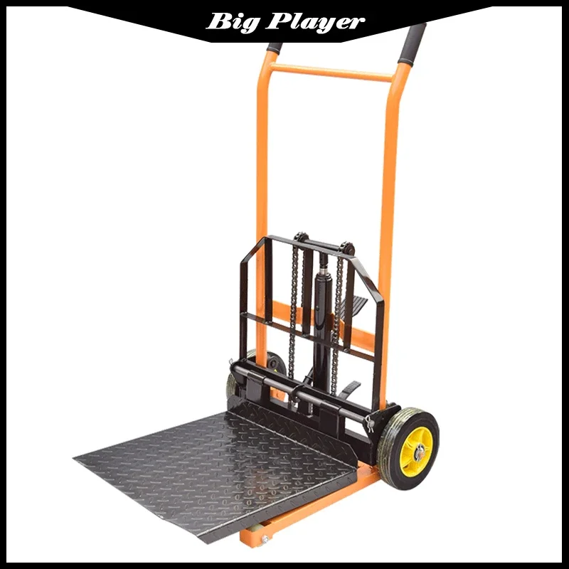 Hand Operated Small and Micro Forklifts Household Lift Stackers Hydraulic Handling Trucks Portable Handling Tool Forklift