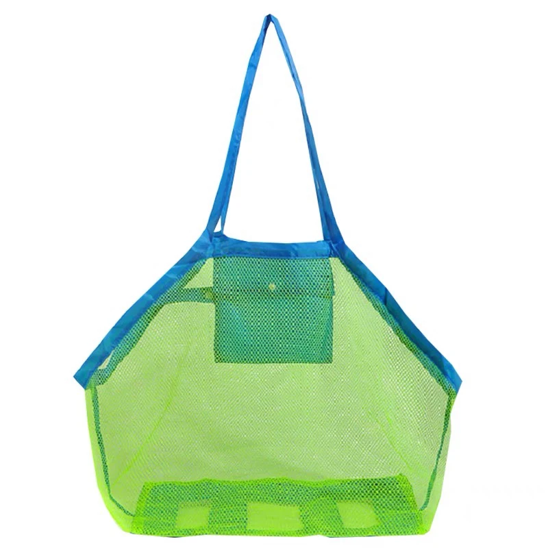 Saco de compras reutilizável para mulheres, bolsa, supermercado, brinquedo de praia, saco de armazenamento, bolso Crossbody Net, saco de capacidade super grande