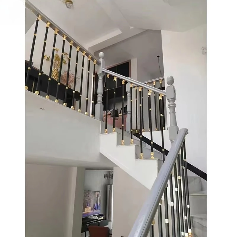 cj-Crewell Direct Factory Sale Hot Selling Steel Glass Railing Stair Handrail Balustrade System for Steel Structure Buildings@
