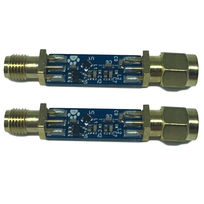 2X LNA For RTL Based SDR Receivers Low Noise Signal Amplifier 0.05-4Ghz