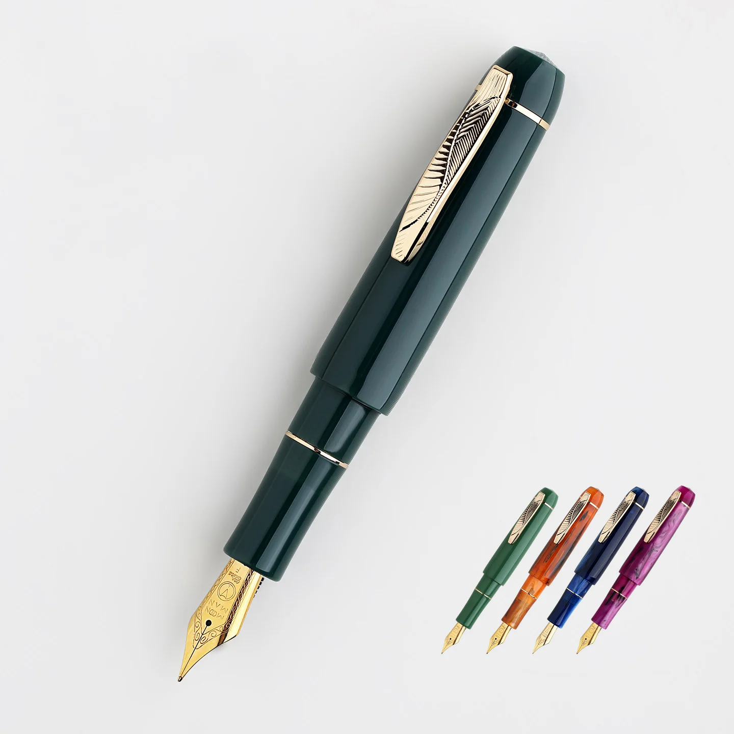 

Majohn RS3 Mini Fountain Pen EF/F Nib, Acrylic Travel Pocket Writing Gift Pen