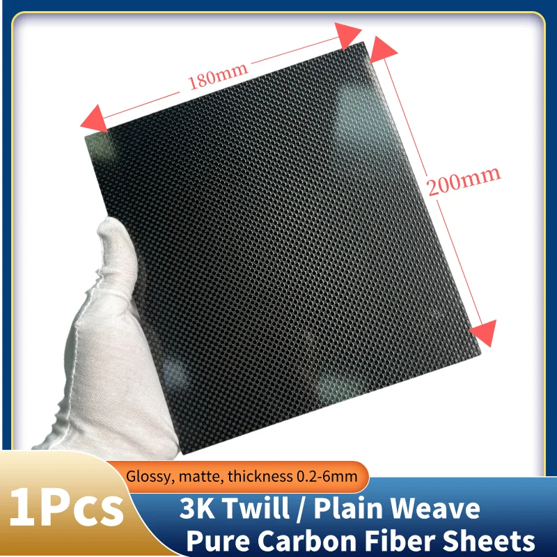 Глянцевый/матовый лист из углеродного