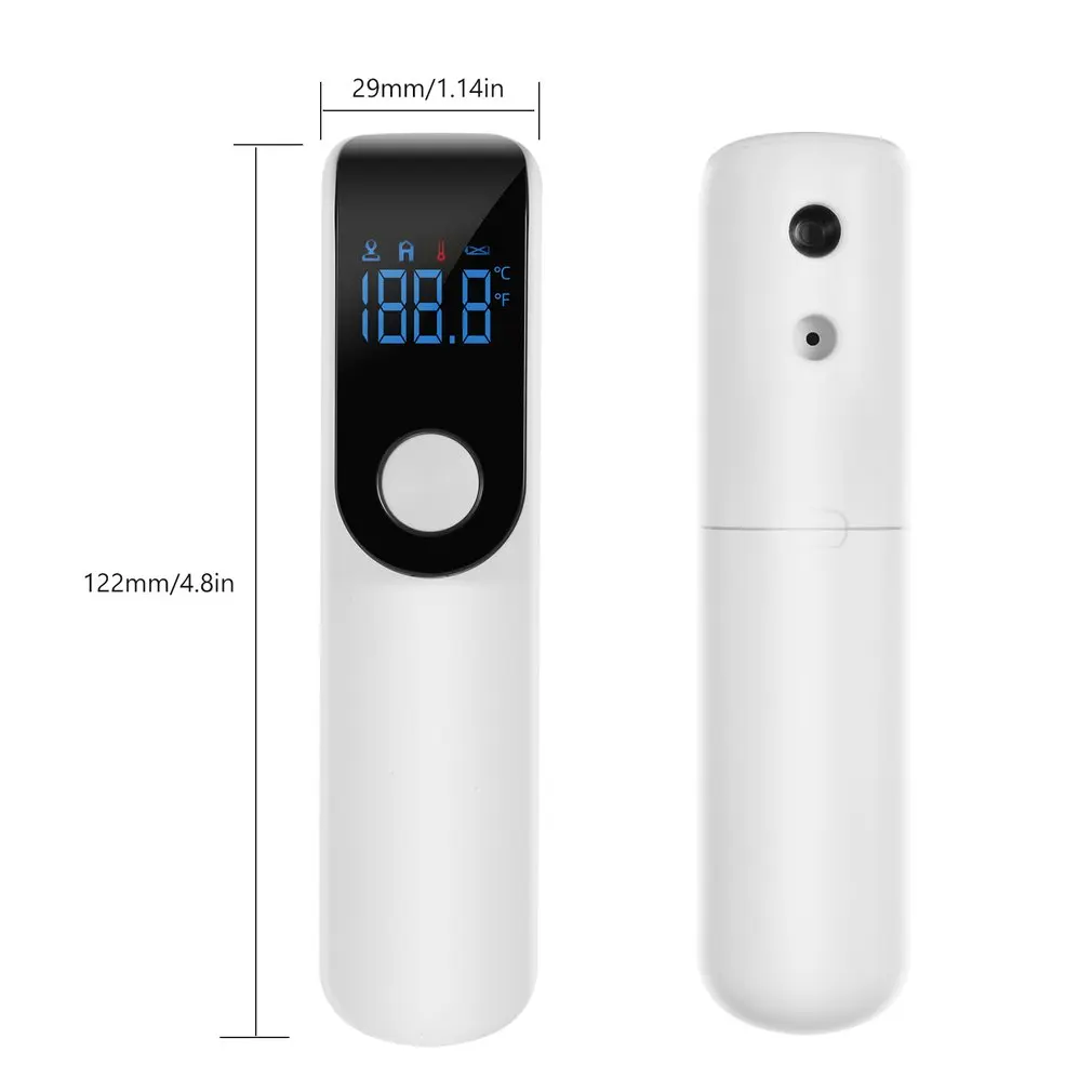 IR-FM01 Portable Infrared Forehead Electronic Body Thermometer Mini Celsius Fahrenheit Non Contact Handheld For Child Adult Use