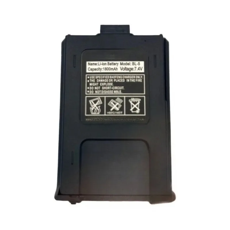 

1800mAh 7.4V New Walkie Talkie Battery BL-5 Model for UV-5R UV-5RA UV-5RB UV-5RE High-Capacity Replacement with Type-c