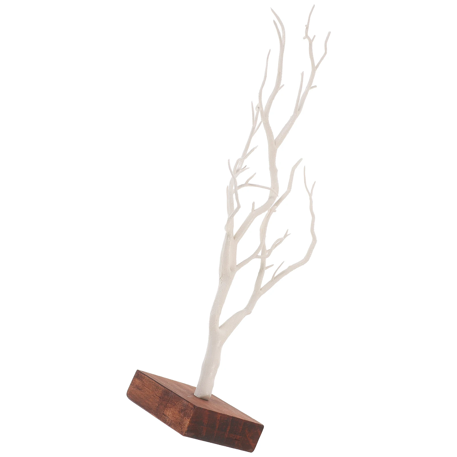 

Jewelry Tree St ganizer for Earrings Necklace Ring Holder Compact Size Fashion Home Decor Novel Shape Storage Box
