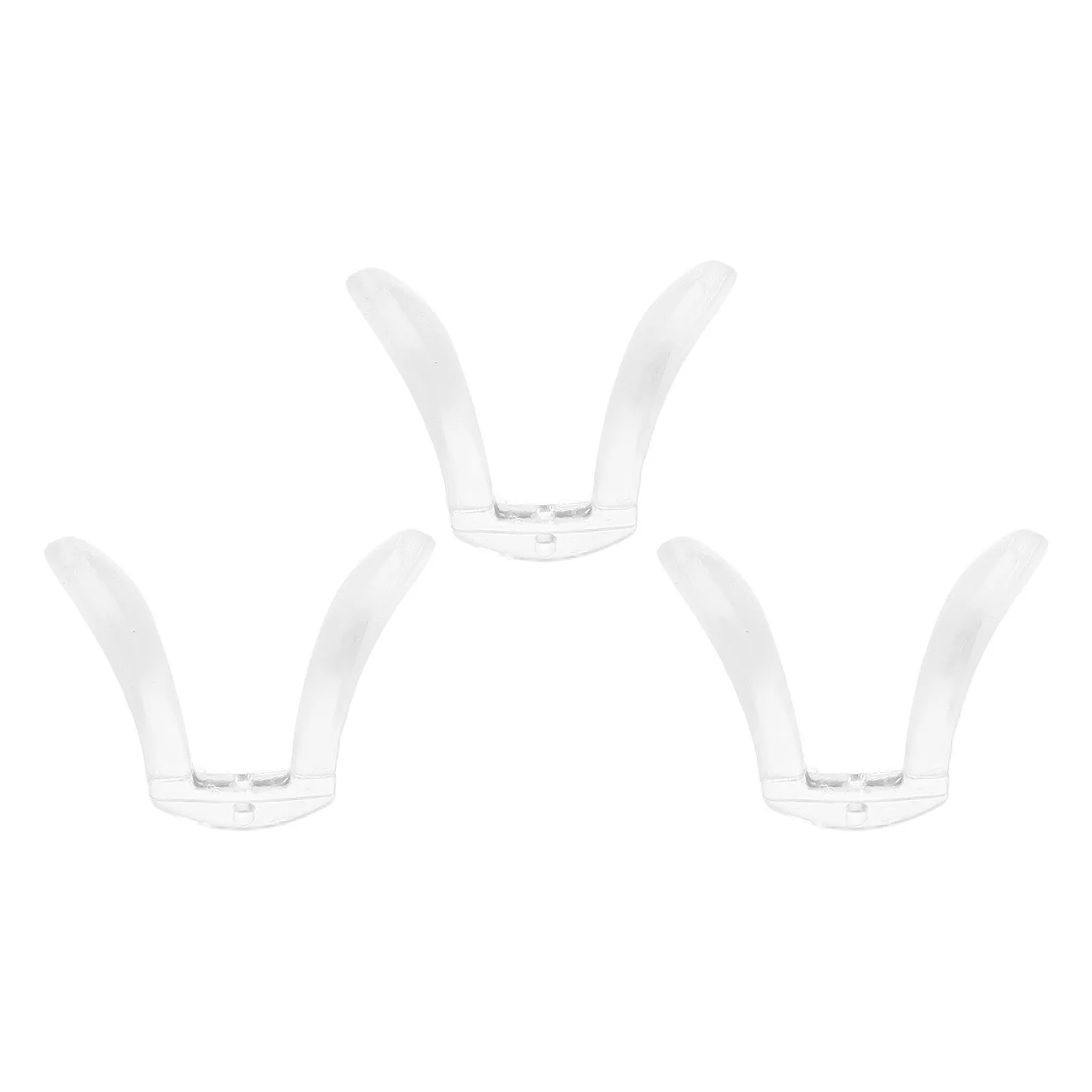 

3Pcs Eyewear Nose Pads Soft Silicone Anti Slip Glasses Nose Bridge Replacement Eyeglasses Repair Supply Pad