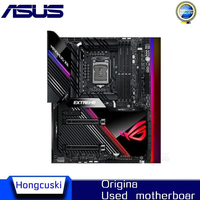 Used For Asus ROG MAXIMUS XII EXTREME Original Desktop for Intel Z490 DDR4 PCI-E 3.0 Motherboard LGA 1200 USB3.0 SATA3