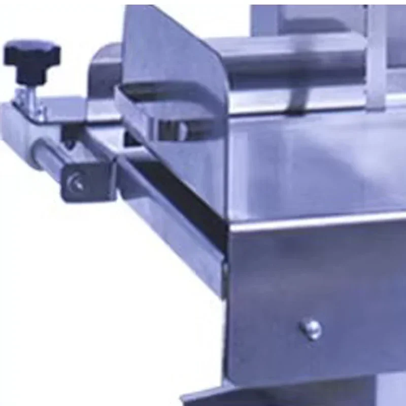 Automatische Fleischknochensägenschneidemaschine 850 W mit Schiebetisch, Ganzkörper-Edelstahl für den gewerblichen Desktop-Supermarkt