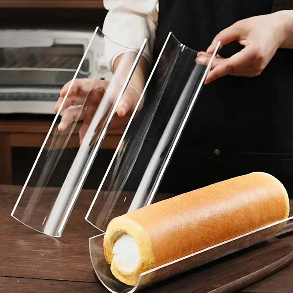 New Thickening Cake Roll Shaping Retainer Semicircle Acrylic Cake Mold U-shaped Pastry Baking Tool