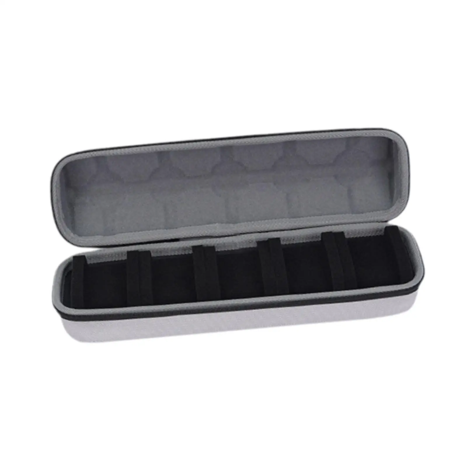 Portable Watch Storage Case 5 Slots Oxford Cloth Portable Watch Box Mechanical