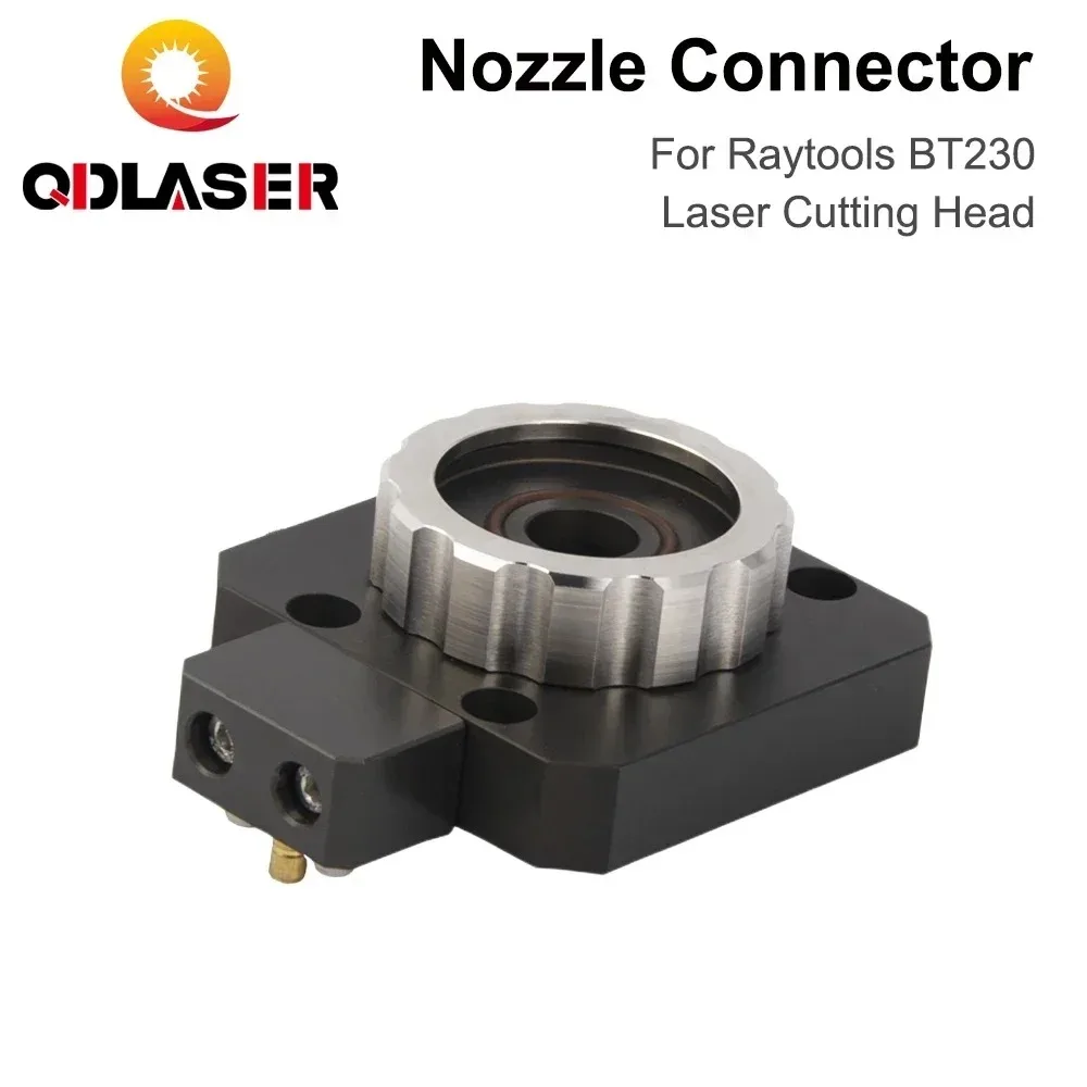 

QDLASER BT230 Разъем для лазерной головки Соединитель держателя сопла для Raytools BT230-A Режущая головка для волоконного лазера