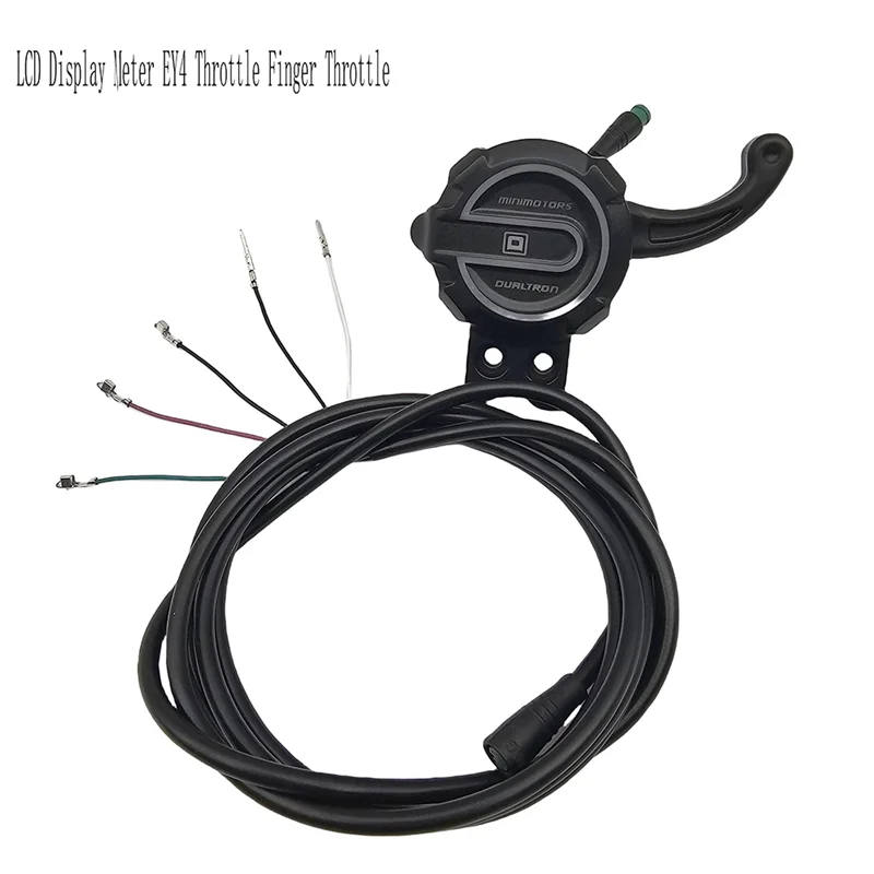 LCD 디스플레이 EY4 스로틀 E 스쿠터 디스플레이 핑거 스로틀 E 바이크 LCD 디스플레이 전기 스쿠터 LCD 디스플레이 (케이블 포함)