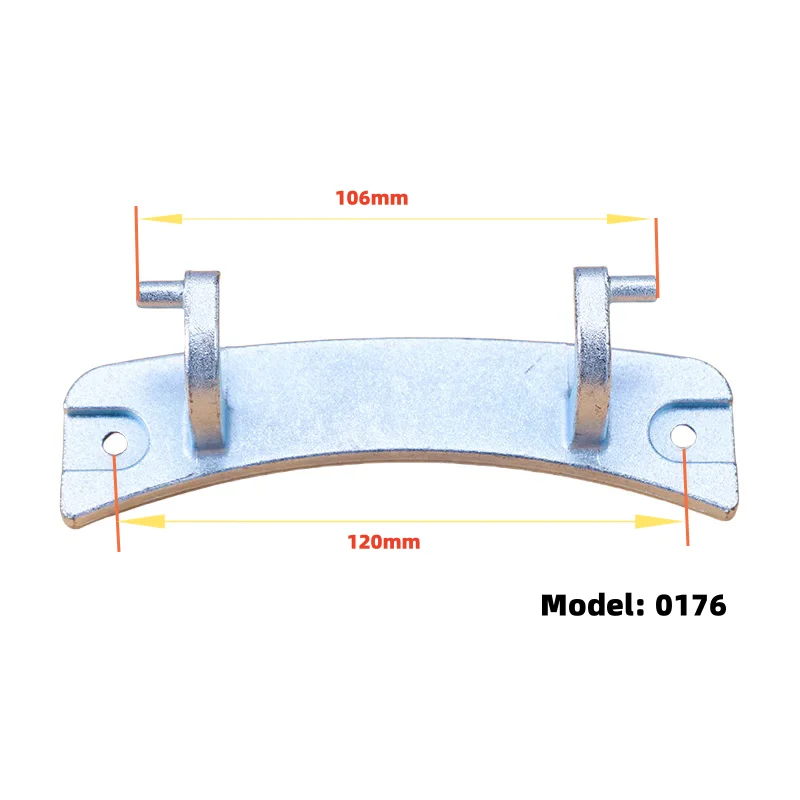 Suitable for Midea Little Swan drum washing machine original accessories glass door hinge hinge switch iron frame steel fork