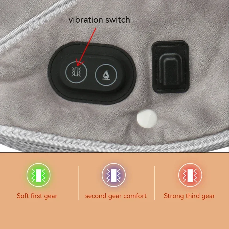 Xiaomi Neck Heating Pad Wrap Heated Shoulder Massager USB Electric Cervical Relieve Pain Back Brace Compress Fatig Warming Tool