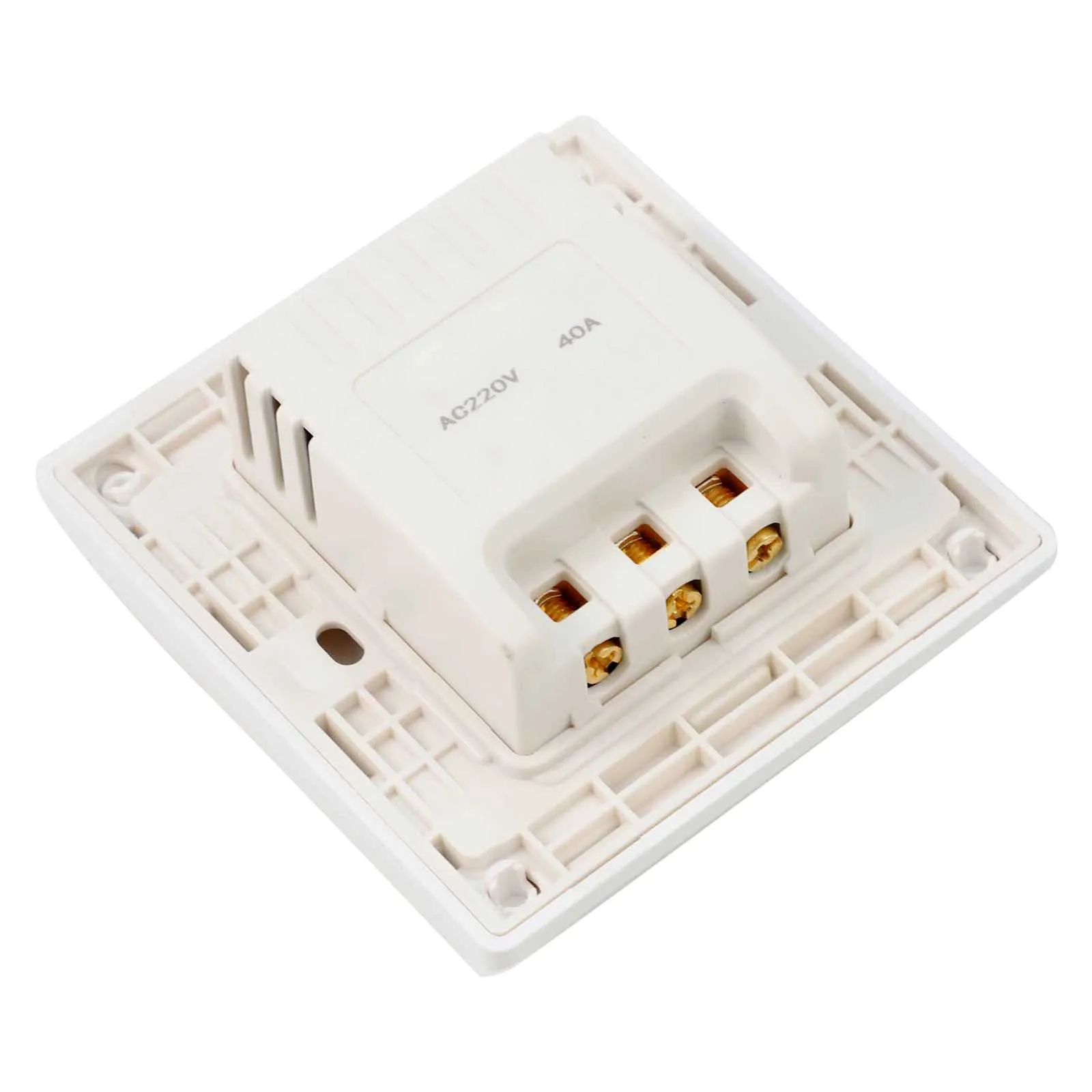 40A Hotel Card Power Switch 3 Cards 86 Type for Energy Saving and Power Control in Hotels Guesthouses and Villas