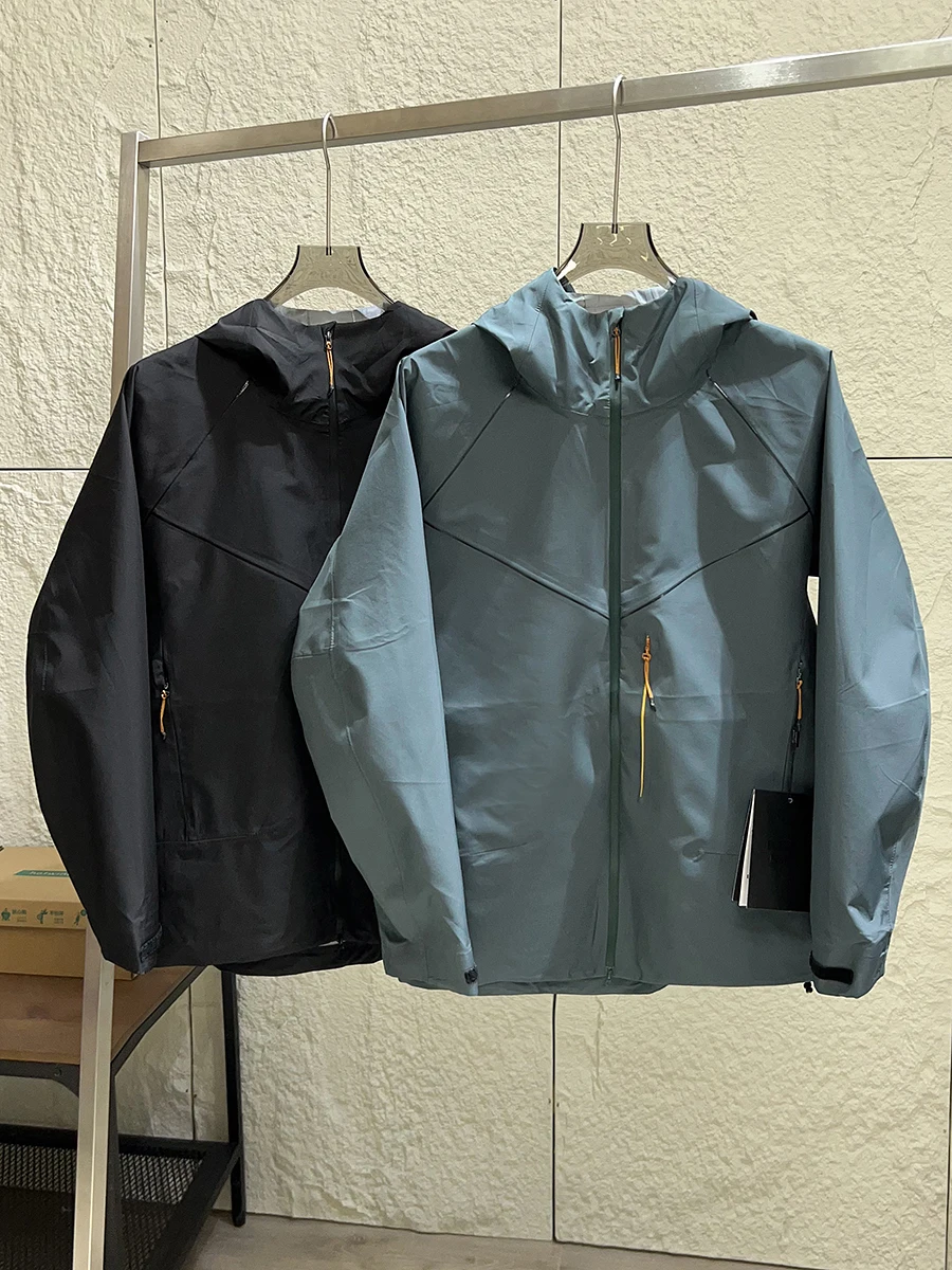 

Outdoor Men's Casual Sports Jacket Full Glue Waterproof Windproof Polyester Fiber Standard Fit Youth Popular Autumn Jacket