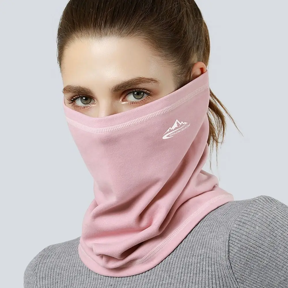 Velvet Sports Bandana Face Mask Warm Neck Protection Thickening Plush Neck Scarf Cycling Scarf Running Winter Scarf Woman Men