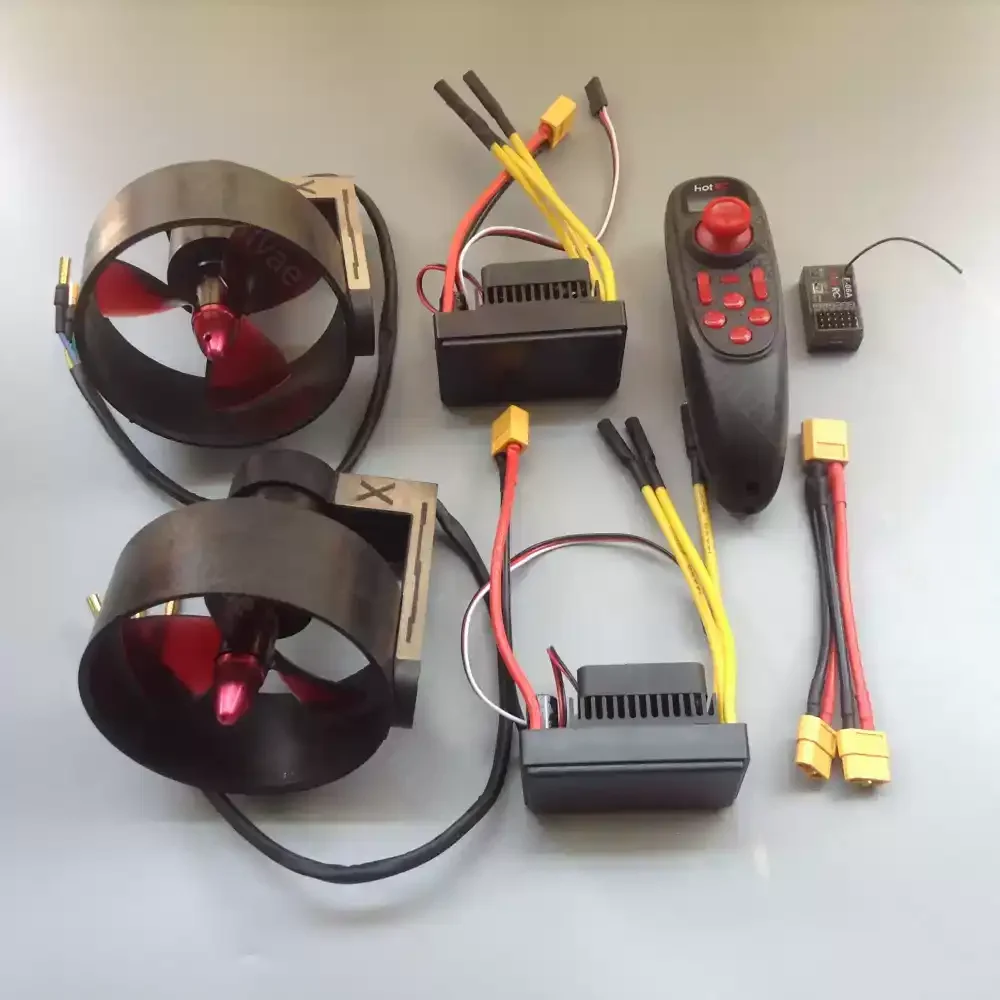 12 24V Brushless Underwater Thruster Underwater Propulsion Motor For Swimming Assist Net Boat Aquatic Equipment
