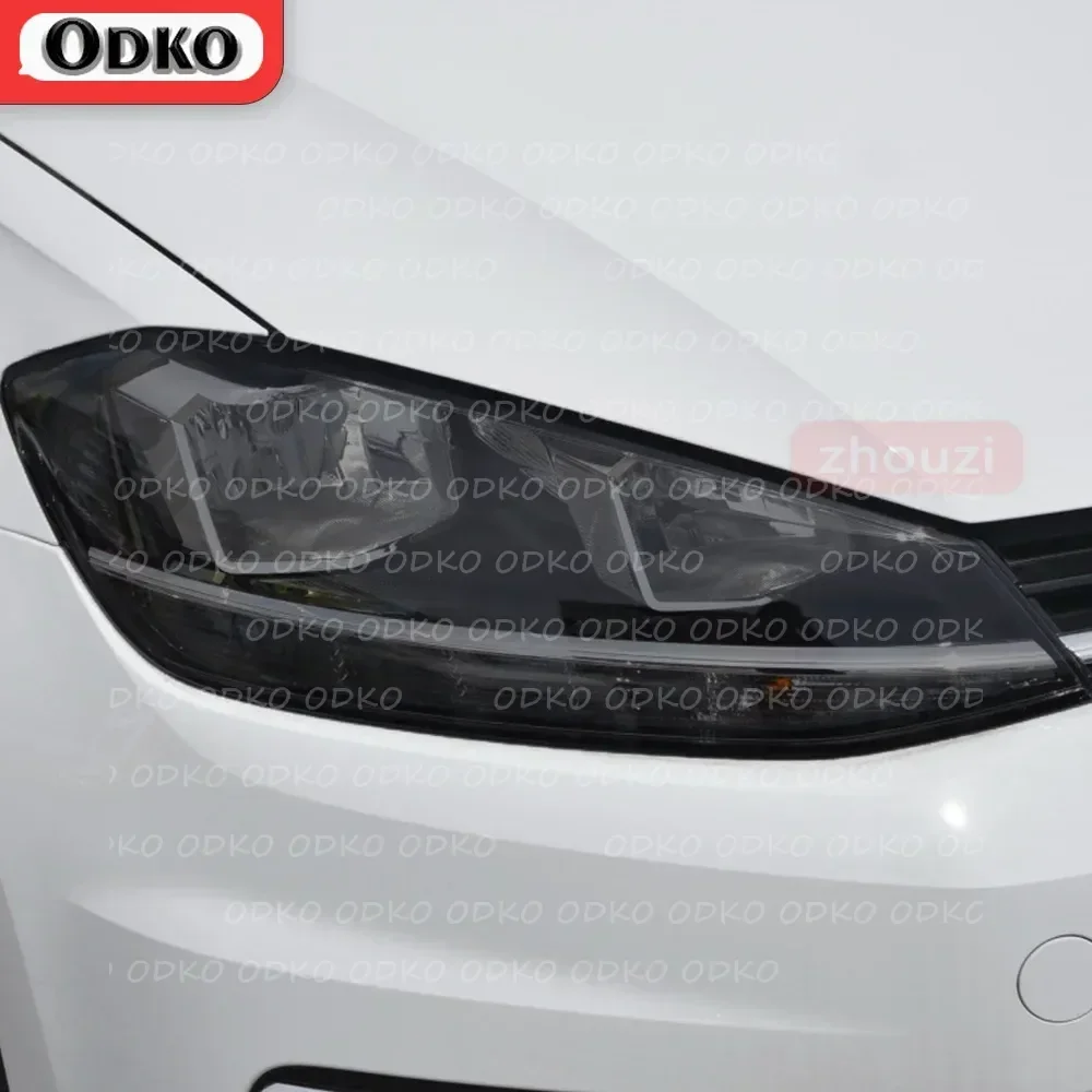 

Car Headlight Protective Film For Volkswagen VW Golf 7 8 MK7 12-19 20-2022 Car Tint Black Film Taillight Transparent TPU Sticker