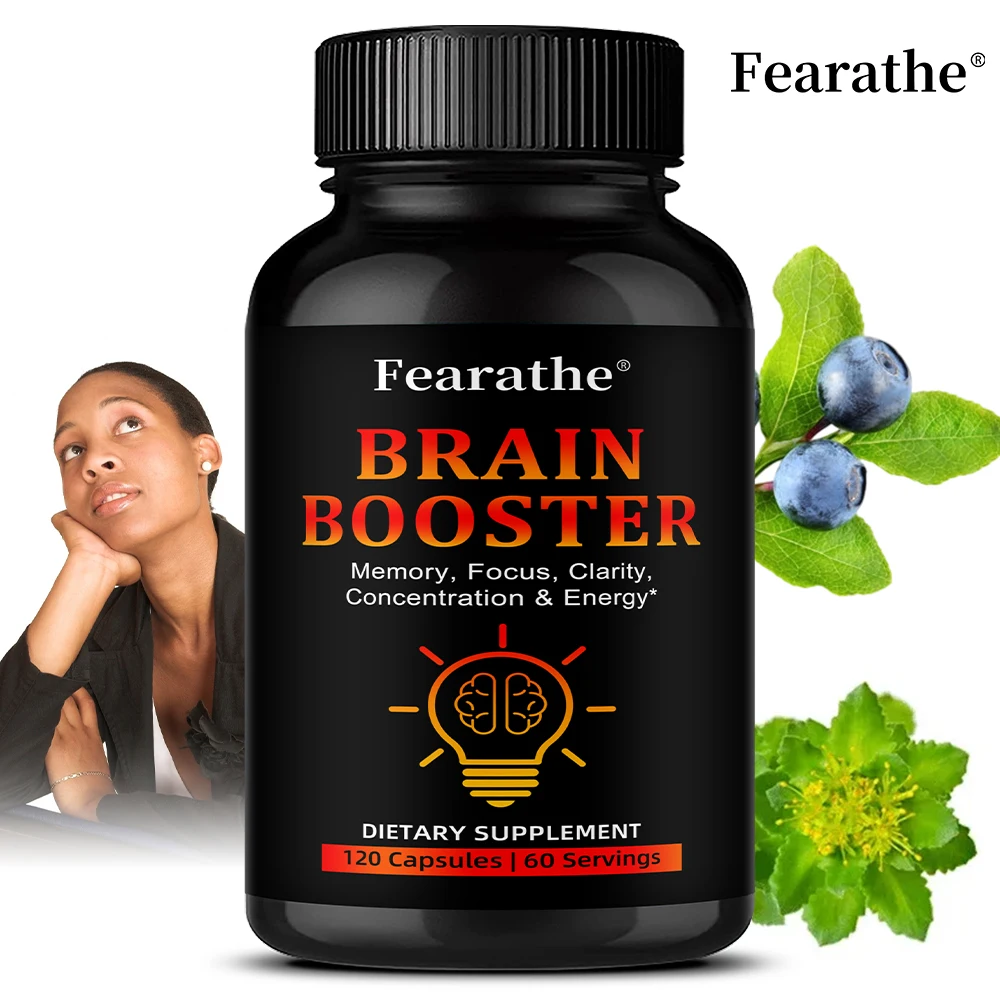 

Капсулы для повышения мозга для повышения памяти и фокусировки, четкости мысли, когнитивного улучшения и эмоционального баланса