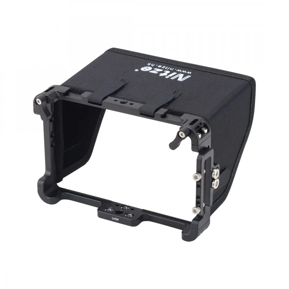 Nitze Cage Aluminum Alloy Kit with Sunhood  for Portkeys LH5P / LH5P II 5.5