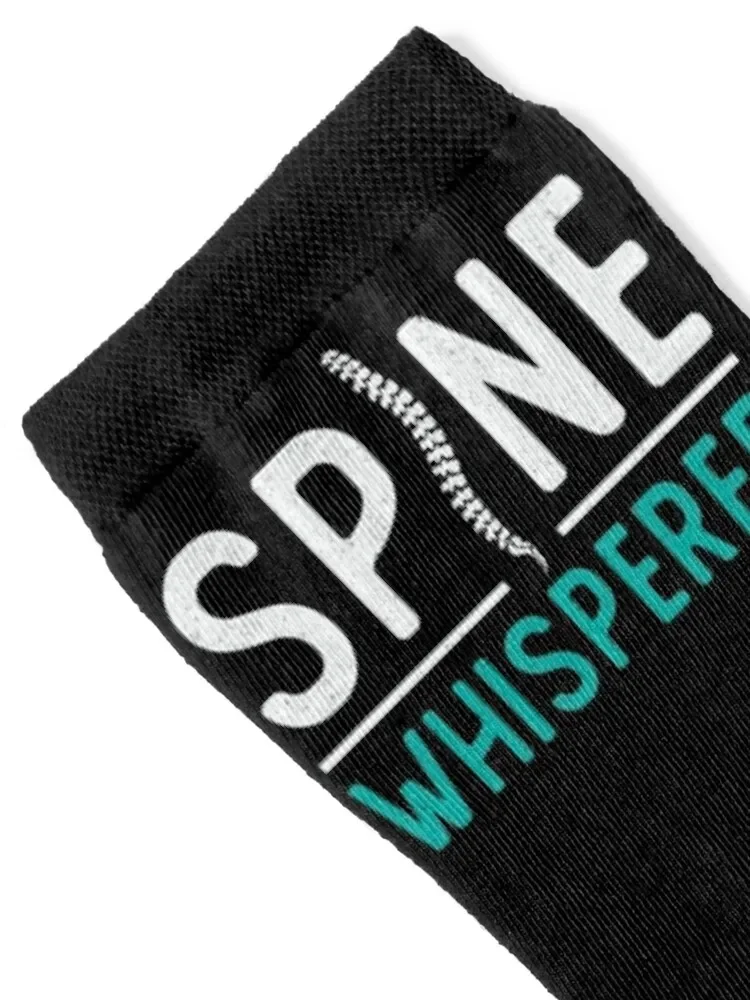 Chiropractor Spine Whisperer Chiro Chiropractic Socks professional running gift Socks Man Women's