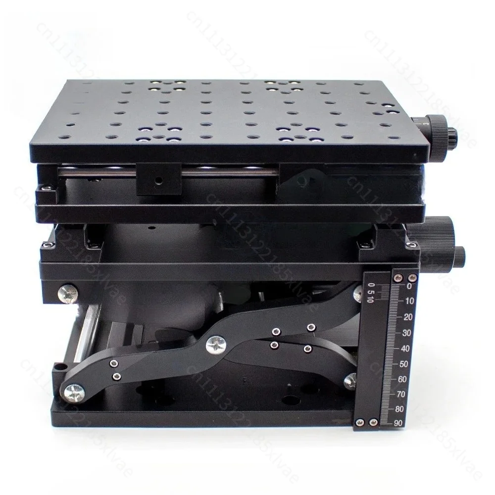 210x150x145mm 3 Axis Manual Slide Translation Stage Portable Moving Test Table For Laser Marking Machine