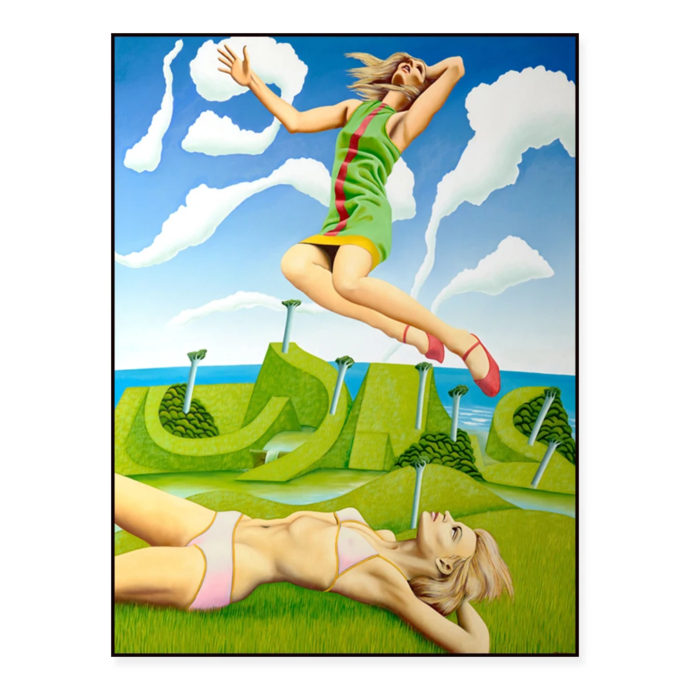 Mid Century Modern Art Print • Ian Scott Painting Print • 