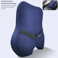 Memory Foam Seat and Back Support Pillow Set: Ergonomic Comfort for Office Chair and Car Use 5