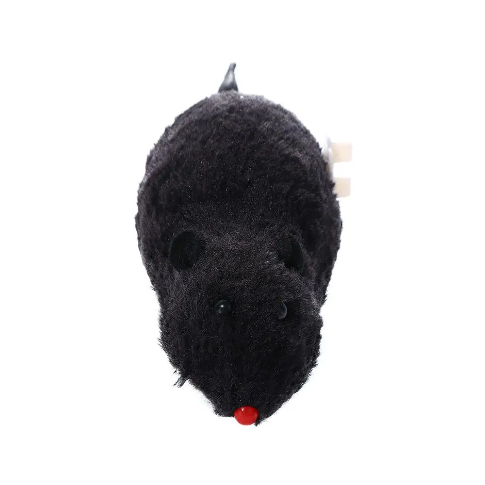 Pet Supplies Accessories Spring Simulation Rat Mechanical Motion Clockwork Toy Cat Dog Playing Toy Plush Mouse Toy Wind Up Toys