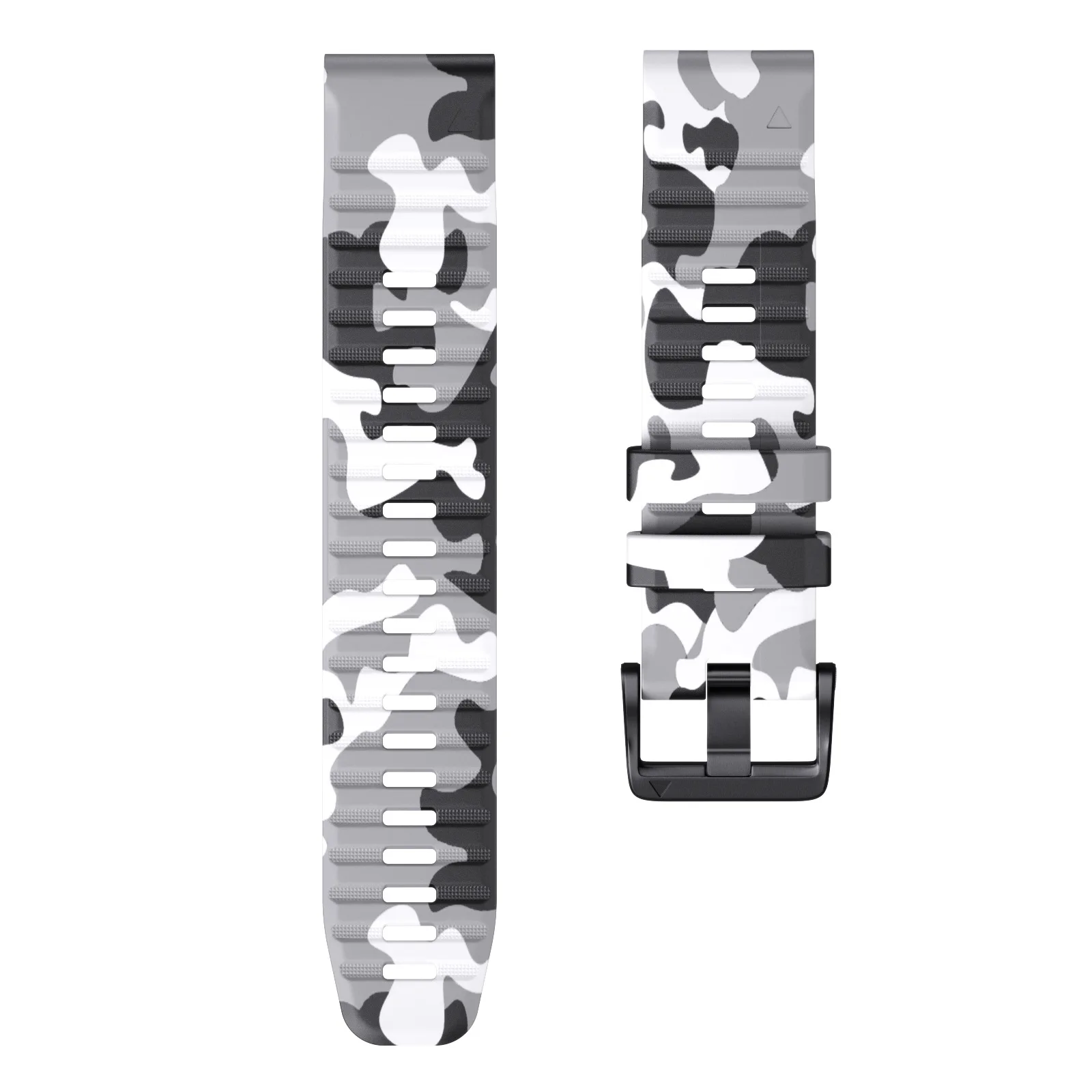 Correa de silicona de camuflaje deportivo para reloj Garmin Fenix 7 7X Pro, Correa Solar para Epix Pro (Gen 2), accesorios de pulsera de 47mm y 51mm